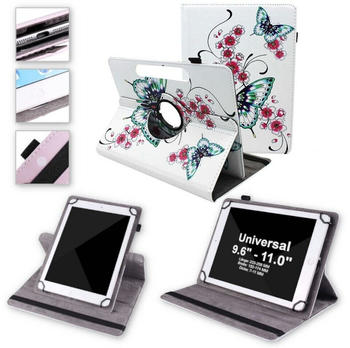 Wigento Case Samsung Galaxy Tab S7 T870 / T875 2020 360 Grad Rotation Universell Motiv 15 (4251948512209)