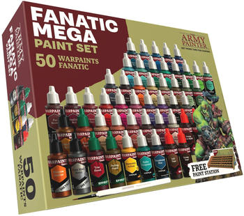 The Army Painter Warpaints Fanatic Mega Paint Set - 50 Flaschen