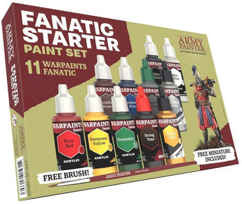 The Army Painter Warpaints Fanatic Starter Paint Set (WP8066)