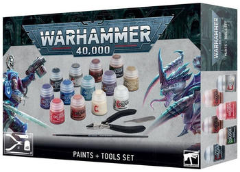 Games Workshop Warhammer 40,000: Farben + Tools Set (60-12)