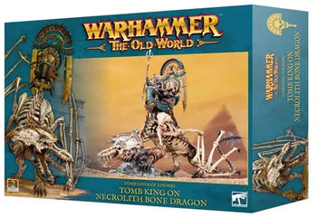 Games Workshop Warhammer The Old World - Tomb King on Necrolith Bone Dragon