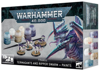 Games Workshop Warhammer 40.000 - Tyranids Termagants and Ripper & Paints
