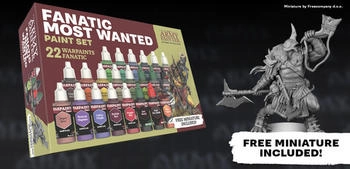 The Army Painter Fanatic - Most Wanted Paint Set