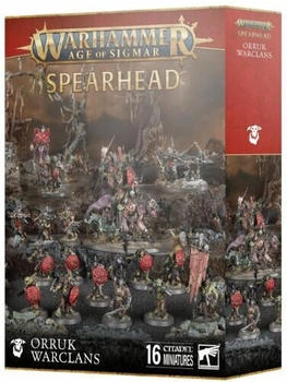 Games Workshop Warhammer Age of Sigmar - Orruk Warclans Spearhead