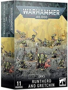 Games Workshop Warhammer 40.000 - Orks Runtherd and Gretchin