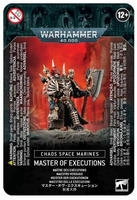 Games Workshop Warhammer 40.000 - Chaos Space Marines - Master of Executions