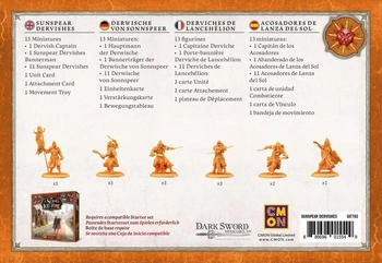 Cmon A Song of Ice & Fire Tabletop: Derwische von Sonnspeer – Beeindruckende Qualität für anspruchsvolle Strategen