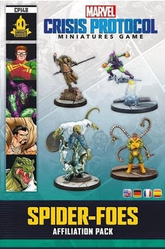 Atomic Mass Games Marvel: Crisis Protocol Miniatur-Spiel - Spider-Foes Affiliation Pack (deutsch) – Atomic Mass Games Marvel Crisis Protocol Miniatur-Spiel Spider-Foes Affiliation Pack erweitert epische Superhelden-Kämpfe