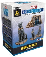 Asmodee AMGD2104, Asmodee Marvel: Crisis Protocol - Icons of Bast Terrain Pack