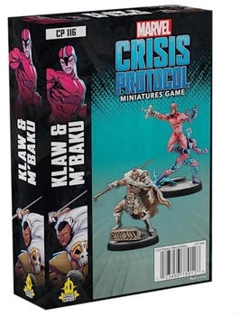 Atomic Mass Games Marvel: Crisis Protocol Miniatur-Spiel - Klaw & M'Baku