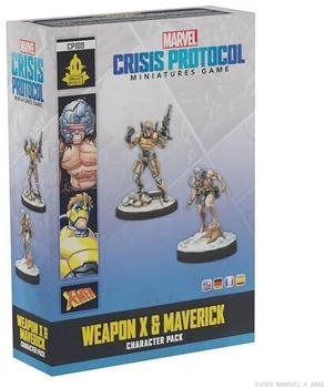 Atomic Mass Games Marvel: Crisis Protocol Miniatur-Spiel - Weapon X & Maverick