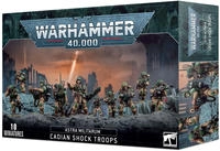 Warhammer 40k - Astra Militarum Troupe de Chocs Cadienne (2023)