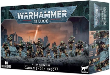 Games Workshop Warhammer 40.000 - Astra Militarum: Cadian Shock Troops