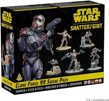 Atomic Mass Games Star Wars: Shatterpoint Clone Force 99 Squad Pack