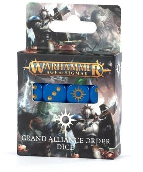 Games Workshop Age of Sigmar: Grand Alliance Order W&uuml;rfelset