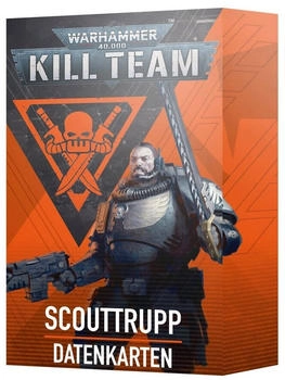 Games Workshop Kill Team Datenkarten: Scouttrupp (Deutsch)