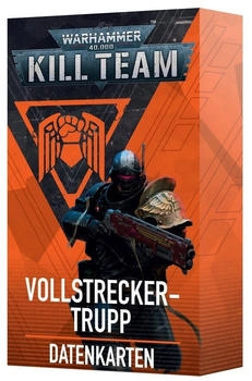 Games Workshop Kill Team Datenkarten: Vollstreckertrupp (Deutsch)