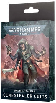 Games Workshop Datenblattkarten: Genestealer Cults (Deutsch)