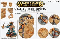 Games Workshop Age of Sigmar - Shattered Dominion (40 & 65 mm Rundbases)