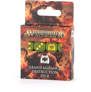 Games Workshop Age of Sigmar: Grand Alliance Destruction W&uuml;rfelset