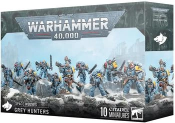 Games Workshop W40k: Space Wolves Grey Hunters (10 Figuren)