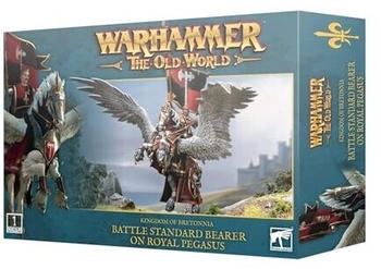 Games Workshop Warhammer alte Welt: K&ouml;nigreich Bretonia Kampfstandard auf k&ouml;niglichem Pegasus