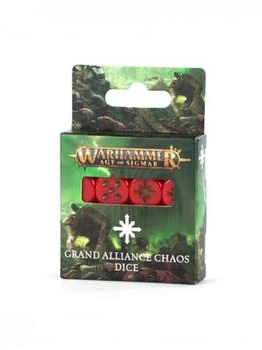 Games Workshop Warhammer Age of Sigmar: Grand Alliance Chaos W&uuml;rfel-Set, 20 St&uuml;ck