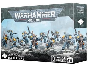 Games Workshop Warhammer 40.000 Space Wolves: Blood Claws