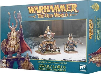 Games Workshop Warhammer The Old World Zwergenberge h&auml;lt: Zwerglords mit Schildtr&auml;gern