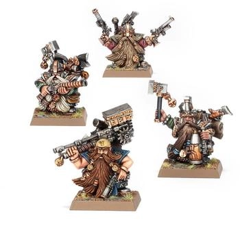 Games Workshop Warhammer Tow Dwarfen Mountain Holds Ingenieurs Nains