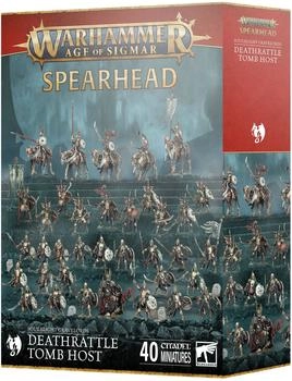 Games Workshop Warhammer Age of Sigmar Spearhead: Soulblight Gravelords Deathrattle Tomb Host (70-916)