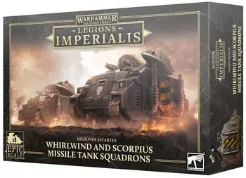 Games Workshop Warhammer: The Horus Heresy Legiones Astartes Whirlwind and Skorpius Missile Tank Squadron