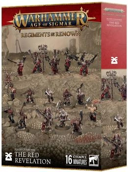Games Workshop Warhammer Age of Sigmar Blades of Khorne Ber&uuml;hmtes Regiment: Die Rote Offenbarung (83-104)