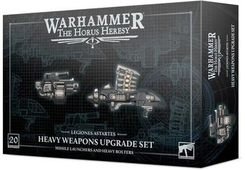 Games Workshop Warhammer: The Horus Heresy: Legiones Astartes Heavy Weapon Upgrade Set Missile Launchers and Heavy Bolters (31-04)