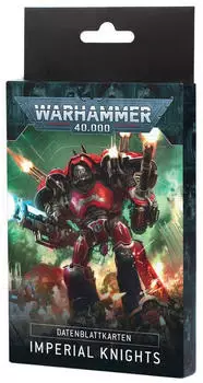 Games Workshop Warhammer 40.000 Imperial Knights Datenblattkarten: Imperial Knights (DE) (54-02)
