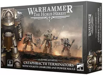 Games Workshop Warhammer: The Horus Heresy - Legiones Astartes - Cataphractii Terminators with Volkite Chargers and Power Mauls (31-144)