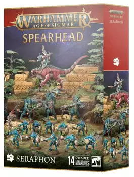 Games Workshop Warhammer AoS - Spearhead Seraphon, Black
