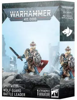 Games Workshop W40k: Space Wolves - Wolf Guard Battle Leader (1 Figur)