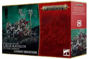 Games Workshop Age of Sigmar - Warhammer - Ossiarch Bonereapers: Liege-Kavalos on War Chariot