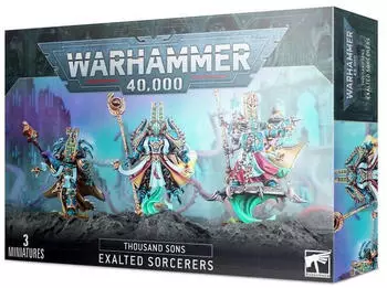 Games Workshop 251,765,059,250.2 cm Tausend S&ouml;hne erhabene Zauberer, schwarz