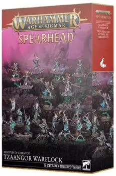 Games Workshop Warhammer - Age of Sigmar - Spearhead: Disciples of Tzeentch - Tzaangor Warflock