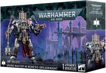 Games Workshop Warhammer 40.000 - Grey Knights: Gro&szlig;meister in Nemesis Dreadknight