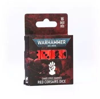 Games Workshop WARHAMMER - CHAOS SPACE MARINES RED CORSAIRS DICE