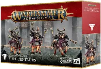Games Workshop W-AOS: Helsmiths of Hashut - Bull Centaurs (3 Figuren)