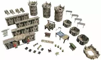 Battle Systems Fantasy Citadel Tabletop-Gel&auml;nde, 497 Teile (BSTFWC003)