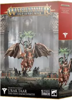 Games Workshop W-AOS: Helsmiths of Hashut - Urak Taar The First Daemonsmith (1 Figur)