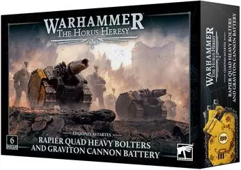 Games Workshop Warhammer - The Horus Heresy: Rapier Quad Heavy Bolters und Graviton Cannon Battery