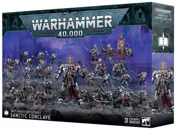 Games Workshop Warhammer 40.000 - Grey Knights: Sanctic Concave (Army Boxed Set)