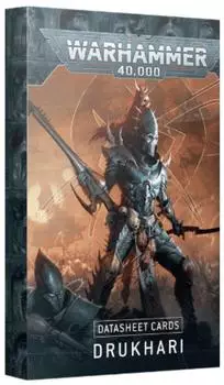 Games Workshop 04050112004 - DATENBLATTKARTEN: DRUKHARI (DEUTSCH) 45-02