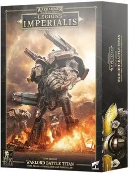 Games Workshop Legions Imperialis: Kriegsherr Titan mit Plasmavernichter und Energieklaue (99122699008)